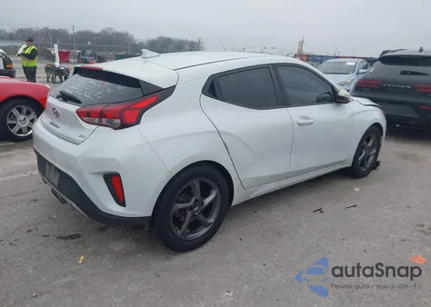 2019 Hyundai Veloster 2.0 z USA, uszkodzony, nr VIN KMHTG6AF4KU010116